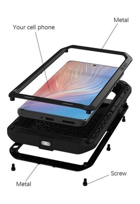 Carcasa Para Huawei P50 Blindada Love Mei Outdoor Proteccion-2