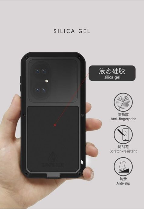 Carcasa Para Huawei P50 Blindada Love Mei Outdoor Proteccion-4
