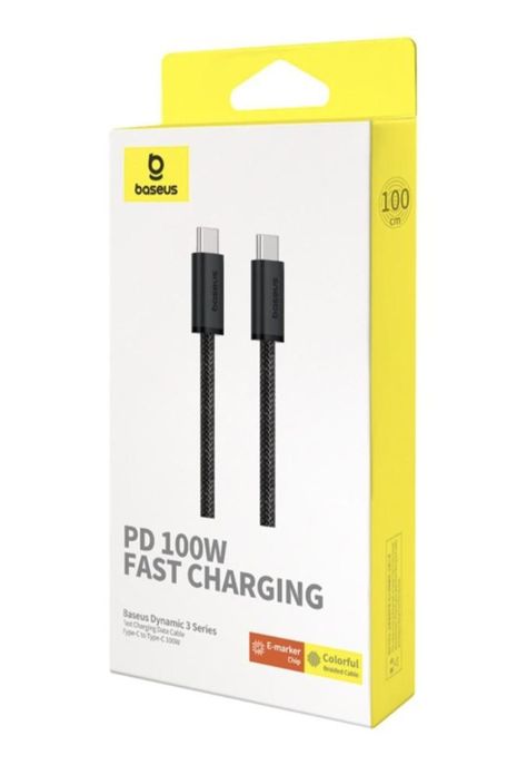 Cable De Carga/datos Dynamic 3 Series Usb C 1m 100w Baseus-2