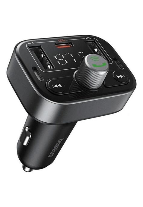Transmisor Para Auto Fm Baseus S-09 Pro Bt 5.3 Manos Libres-0