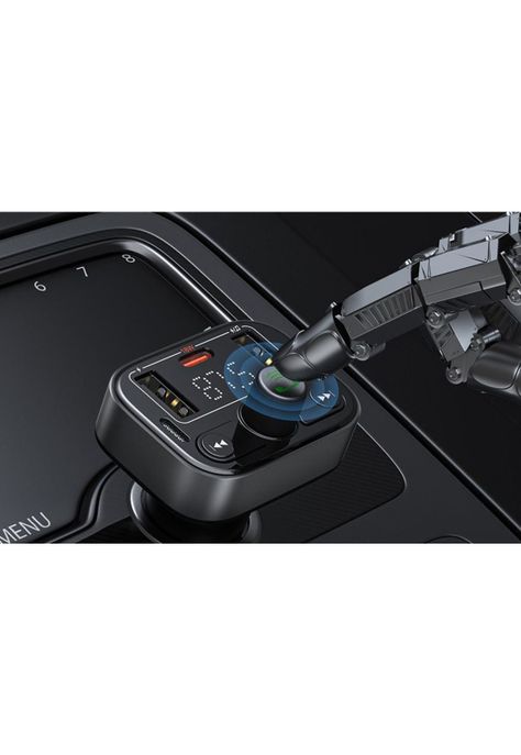 Transmisor Para Auto Fm Baseus S-09 Pro Bt 5.3 Manos Libres-3