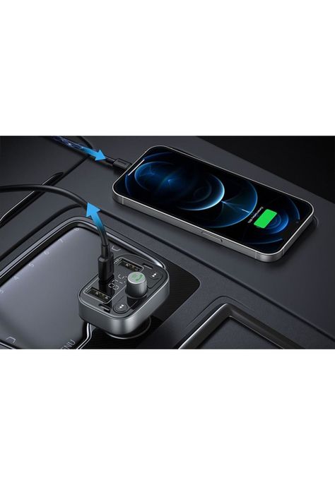 Transmisor Para Auto Fm Baseus S-09 Pro Bt 5.3 Manos Libres-6