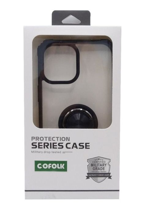 Carcasa Para iPhone 12 Pro Ring Holder Reforzada Cofolk-7