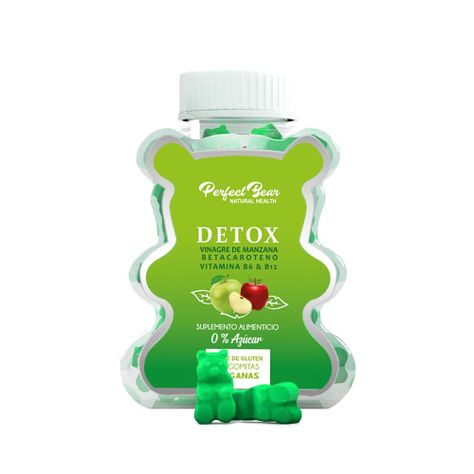 Vinagre De Manzana Detox- Vitamina B6 Y B12 - 60 Gomitas-0