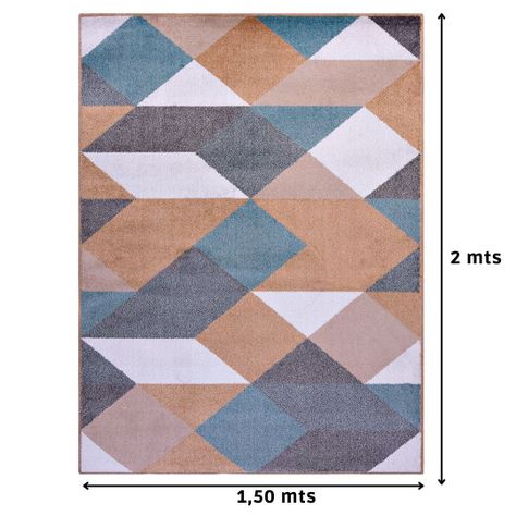 Alfombra Classic Maiorca Azul 150 x 200 cm-1