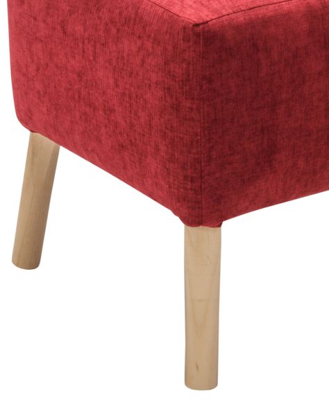 Pouf Alemania Burdeo Altea 42x42x43 cm Máxima Design-4