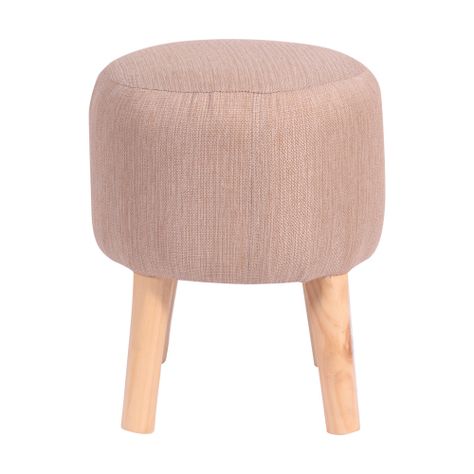 Pouf Bird Beige Omega 35x35x45 cm Máxima Design-0