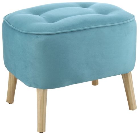 Pouf Máxima Felpa Calipso 55x45x45 Cm-1