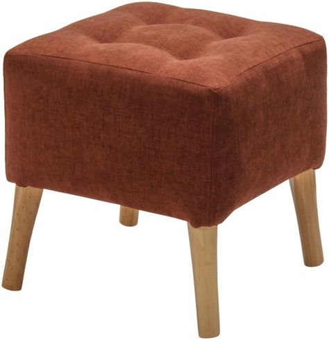 Pouf Alemania Chocolate Altea 42x42x43 cm Máxima Design-1
