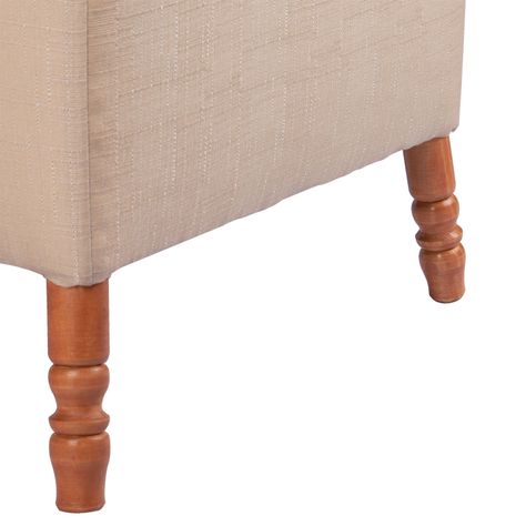 Pouf Alejandro Diseño Beige Cordillera 54x54x44 cm Máxima Design-4