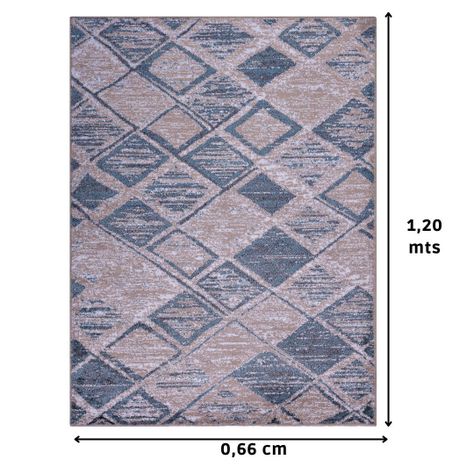 Alfombra Classic Fiji Azul 066 x 120 cm-1