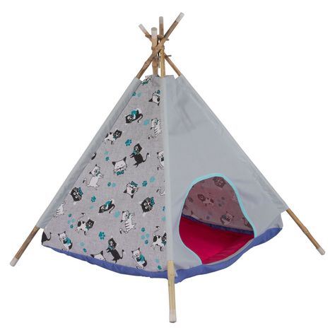Carpa Tipi Gato 80x70x60 cm Máxima Design-1