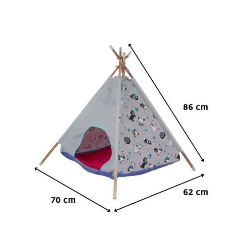 Carpa Tipi Gato 80x70x60 cm Máxima Design-2