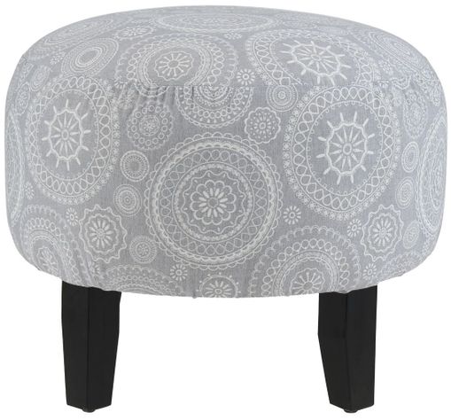 Pouf Jack Mándala 48x48x40 cm de Máxima Design -0