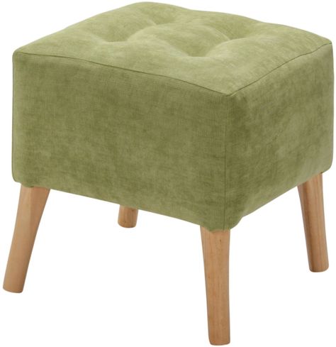 Pouf Alemania Pistacho Altea 42x42x43 cm Máxima Design-1