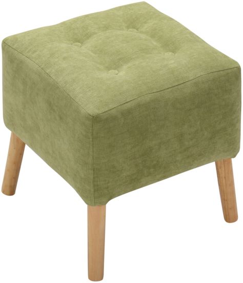Pouf Alemania Pistacho Altea 42x42x43 cm Máxima Design-2