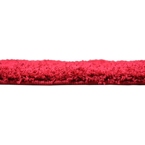 Alfombra Fluff Rojo 100x150 Cm-2