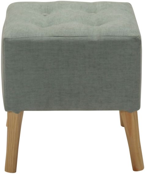 Pouf Alemania Verde Agua Altea 42x42x43 cm Máxima Design-0
