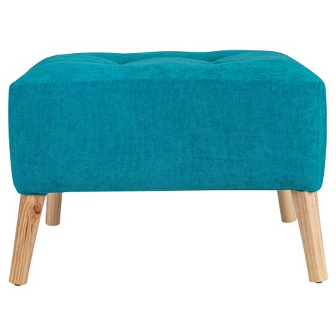 Pouf Petrum Turquesa Altea 62x42x42 cm Máxima -0