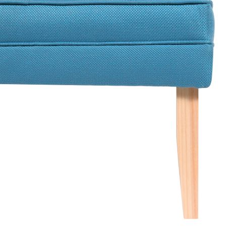 Banqueta Style Turquesa Omega 100x40x40 cm Máxima Design-4