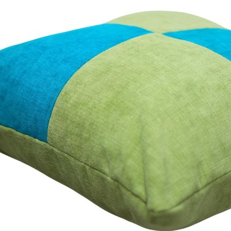 Cojín Gabriela Turquesa Verde Claro Altea 50x50 cm-2