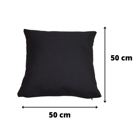 Cojin Negro Delta 50x50 cm-2