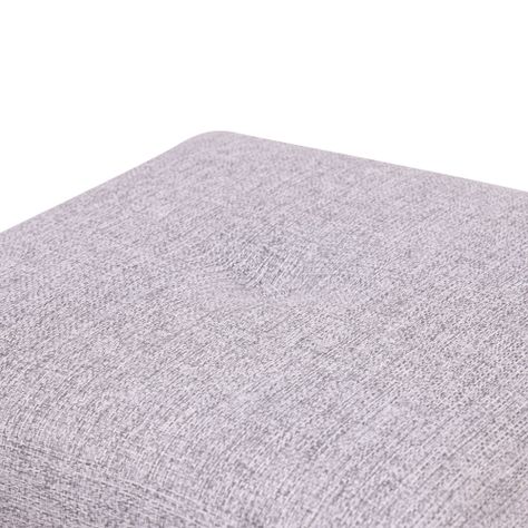 Pouf Emilia con Baúl Gris Claro Omega 45x45x46 Cm Máxima Design-3