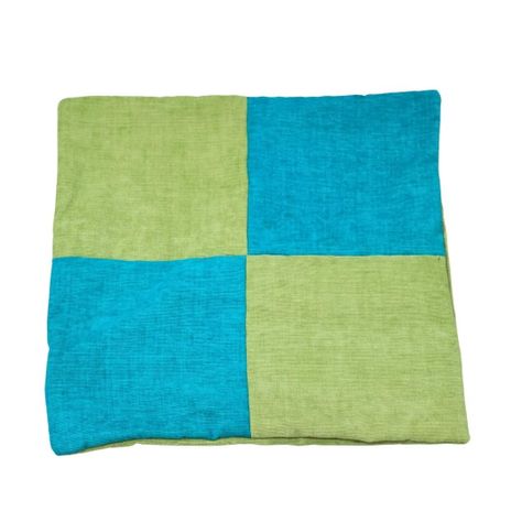 Funda Cojín Gabriela Verde Claro Turquesa Altea 50x50 cm-0