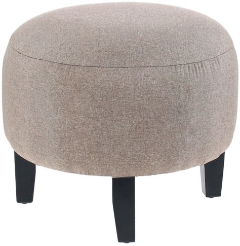 Pouf Jack Beige 48x48x40 cm de Máxima Design -1