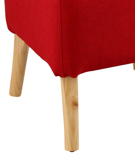 Pouf Alemania Rojo Amalfi 42x42x43 cm Máxima Design-5