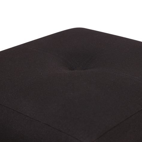 Pouf Baúl Emilia Negro Omega 45x45x46 cm Máxima Design-3