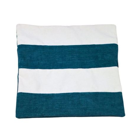 Funda Cojín Rayen Azul Blanco Altea 50x50 cm-0