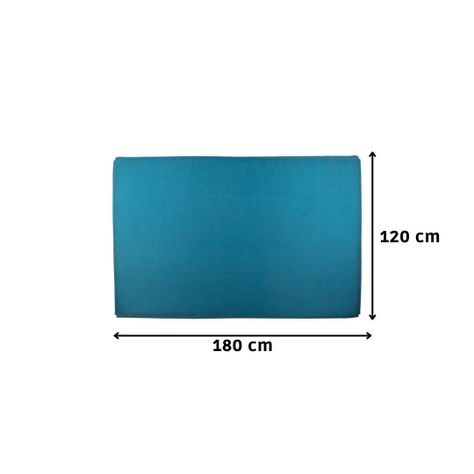 Respaldo de Cama 2 Plazas Turquesa Omega Máxima Design-1