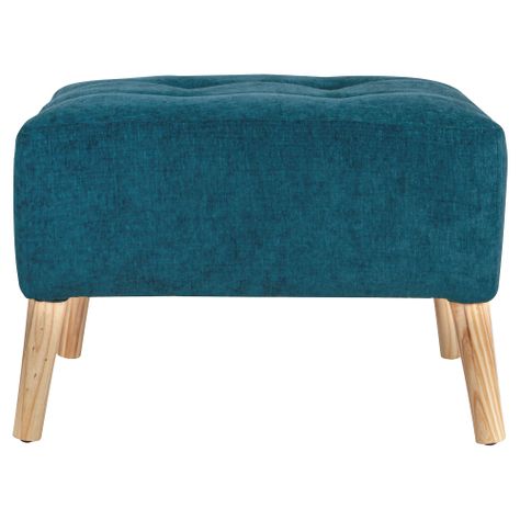 Pouf Petrum Petroleo Altea 62x42x42 cm-0