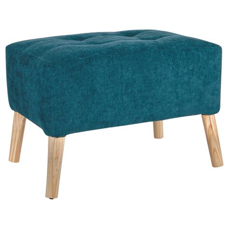 Pouf Petrum Petroleo Altea 62x42x42 cm-1