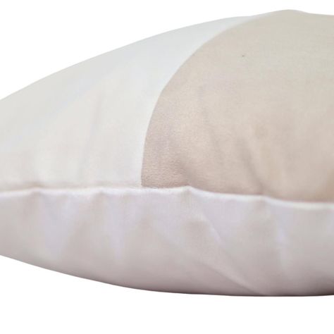 Cojín Gabriela Beige Blanco Felpa 50x50 cm-2