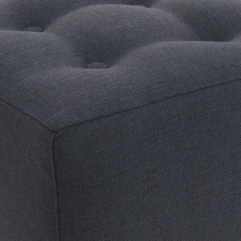 Pouf Alemania Grafito Amalfi 42x42x43 cm Máxima Design-6