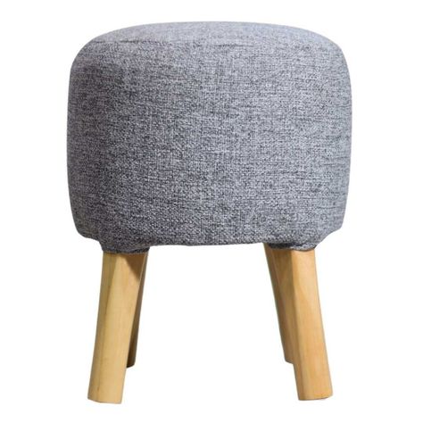 Pouf Bird Gris Omega 35x35x45 cm Máxima Design-1