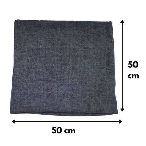 Funda Cojín Grafito Altea 50x50 cm-1