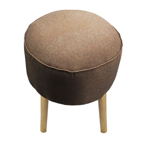 Pouf Francisca Café 50x40x40 cm Máxima Design-4