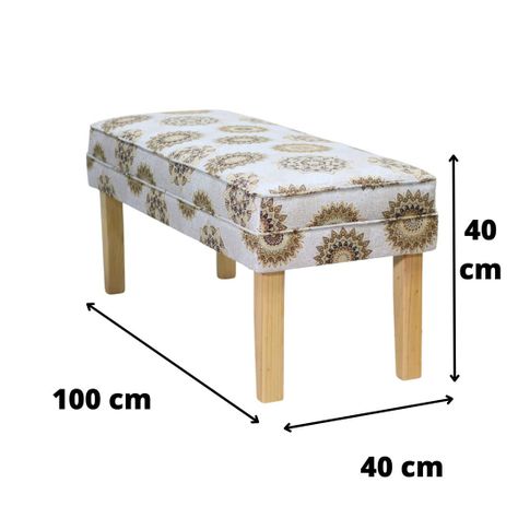 Banqueta Style Estampado  Estrella Máxima Design-2