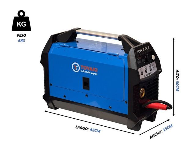 Maquina De Soldar Mig/mag Mma Con Y Sin Gas 250amp Lic. Jap.-2