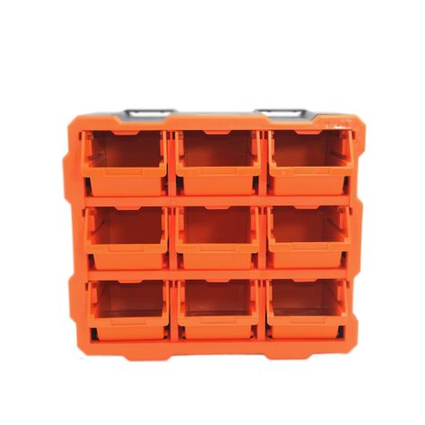Organizador Plastico Con 9 Bins Tactix 320676-1
