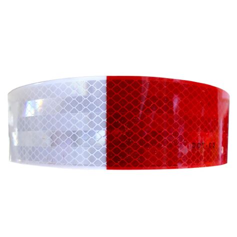 Caja Cinta Reflectante Rojo/blanco 45.7 Mts 3m-1