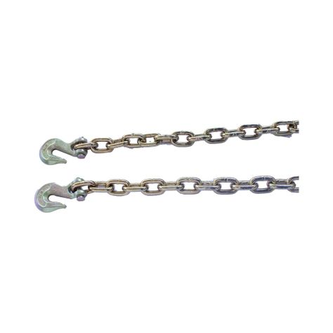 Cadena Amarre Carga 1/2 PuLG Con Gancho Tramo De 6 Mts-1
