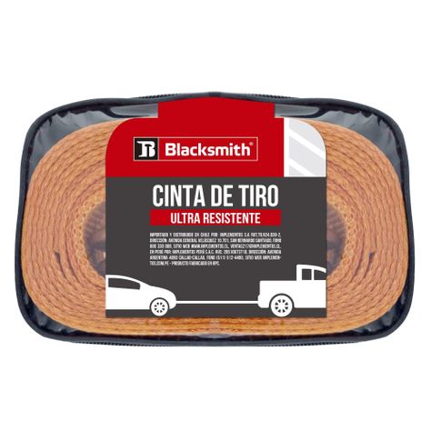 Cinta De Tiro 2 Pulgadas De 4 Mts. Uso Remolque Vehículo-0