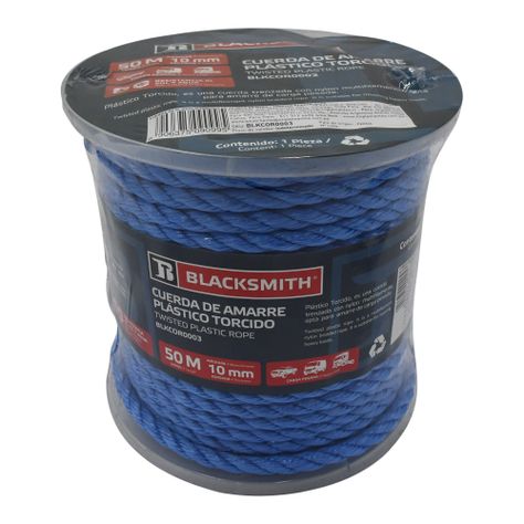 Cuerda De Amarre Plastico 50 Mts X 10 Mm-1