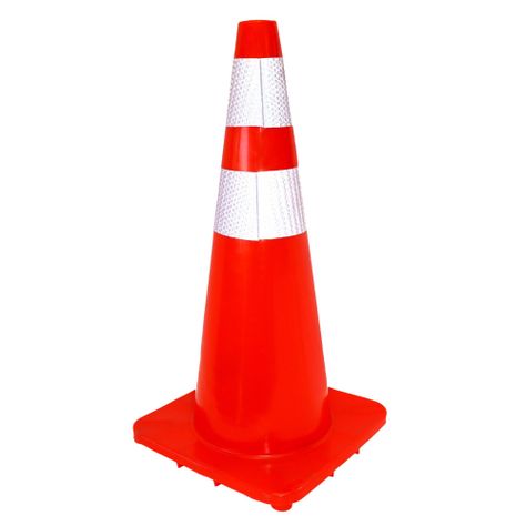 Cono De Seguridad 28 Pulgadas Pvc-0