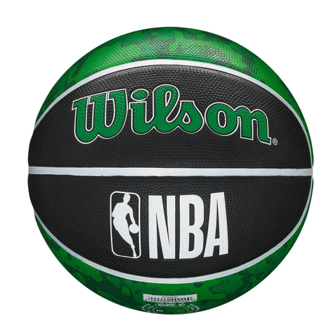 Balón Basketball Wilson NBA Tidye Boston Celtics Tamaño 7-1
