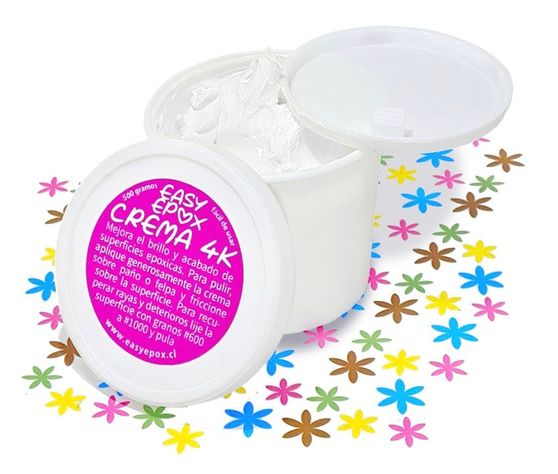 Crema De Pulir Para Resina Epoxica Brillo Y Suavidad 500 gr-1